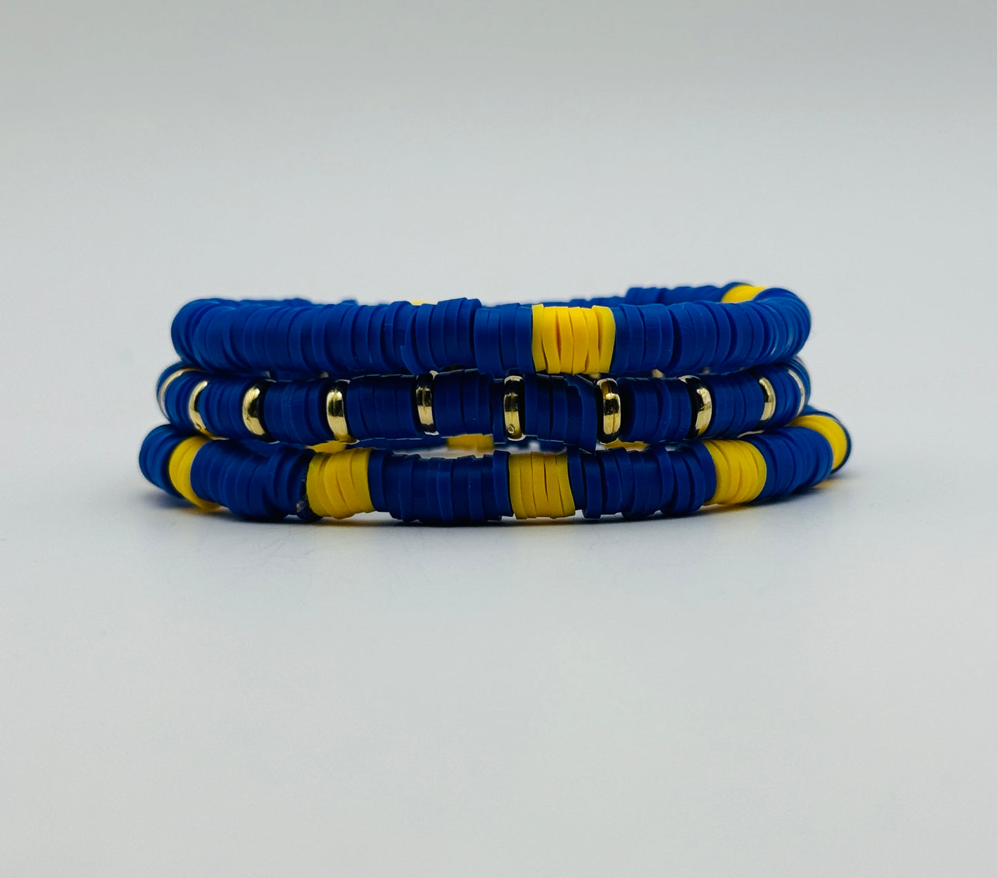 Bracelet Spirit Stack - Blue and Yellow