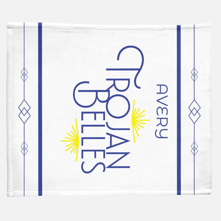 Trojan Belles Minky Blanket - 50
