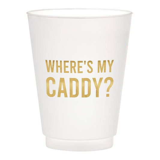 Frost Cup - Where's My Caddy - 6 ct