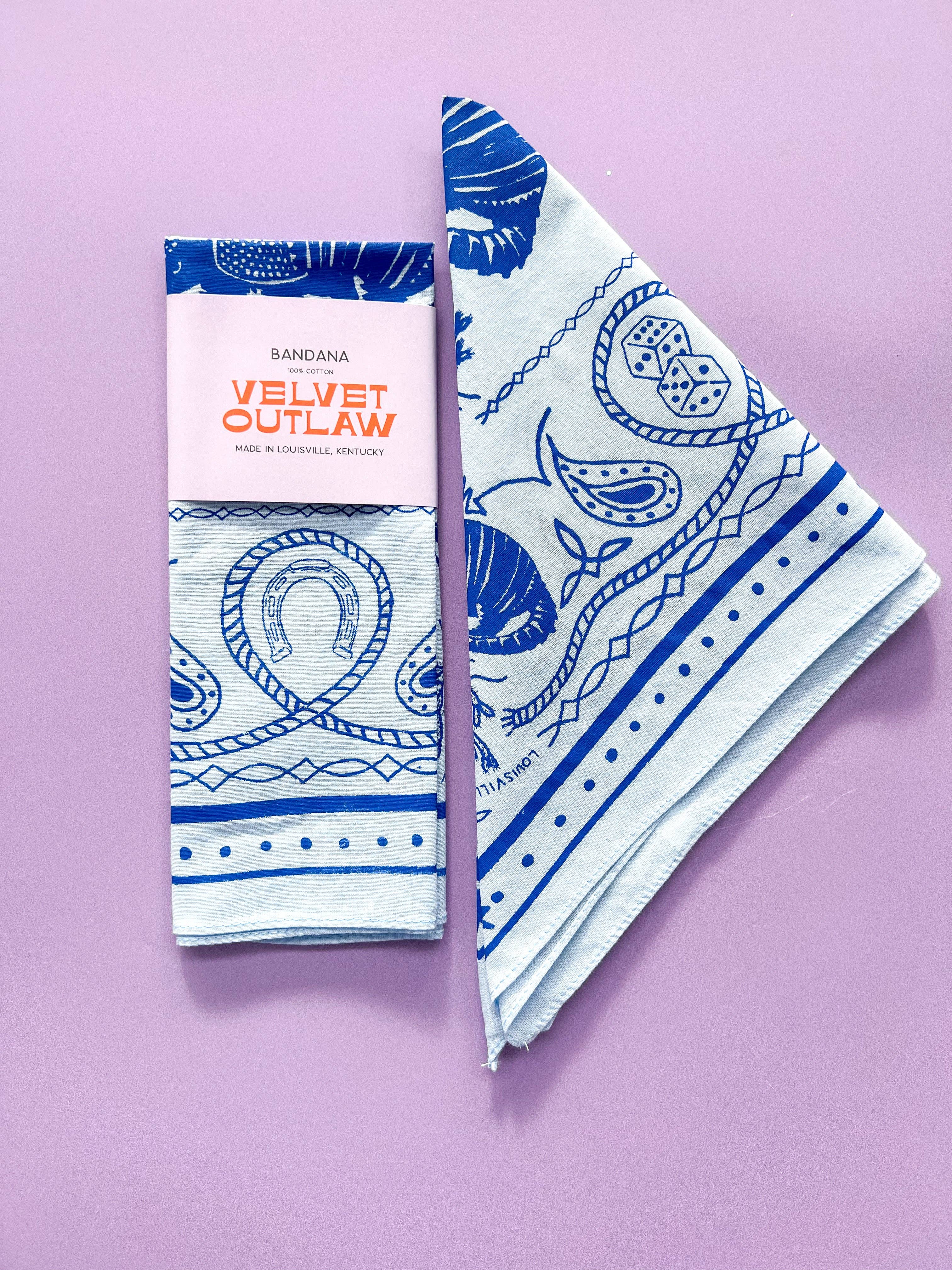 Armadillo Cotton Bandana - Multiple Colors