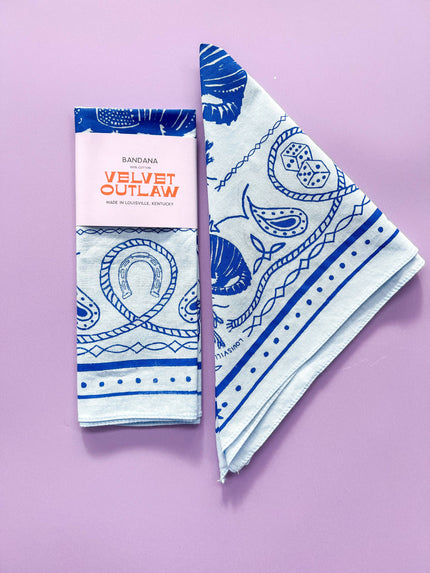Armadillo Cotton Bandana - Multiple Colors