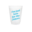 Mahjong Here for the Jokers Cups - Set of 8