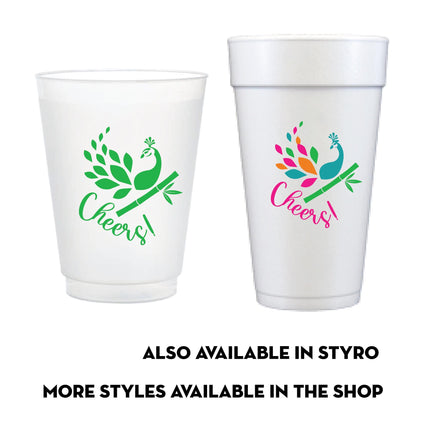 Mahjong Here for the Jokers Cups - Set of 8