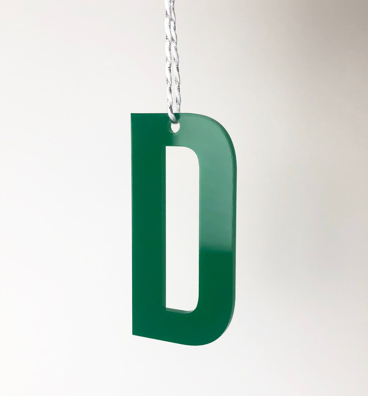 Monogram Ornament or Gift Tag - Bold