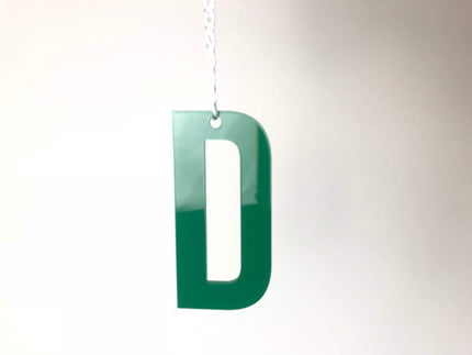 Monogram Ornament or Gift Tag - Bold