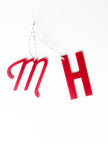 Monogram Ornament or Gift Tag - Bold