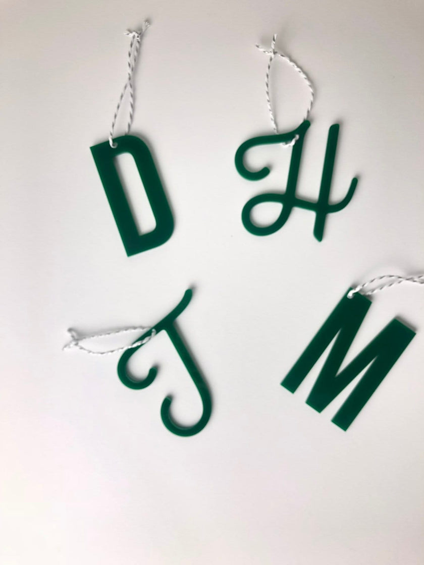 Monogram Ornament - Script