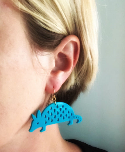 Fiesta Armadillo Earrings