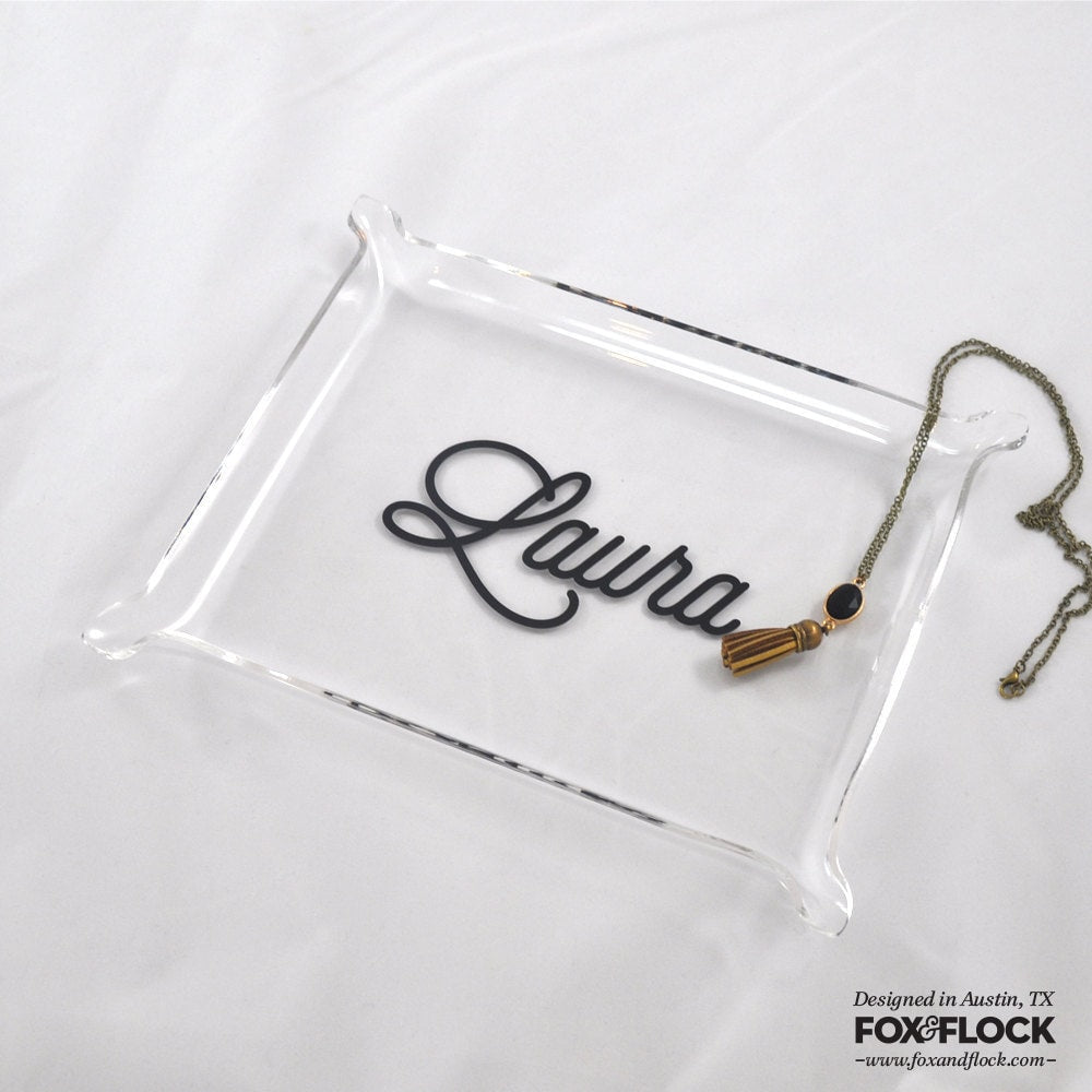 Personalized Jewelry Tray