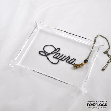 Personalized Jewelry Tray