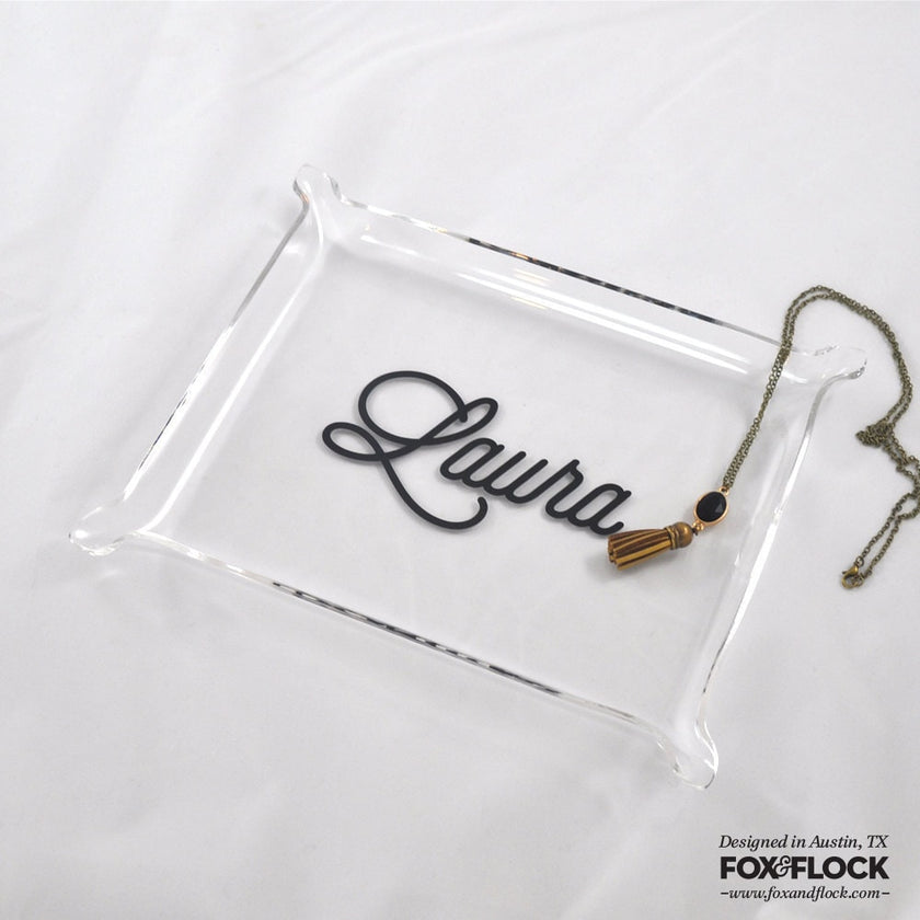Personalized Jewelry Tray