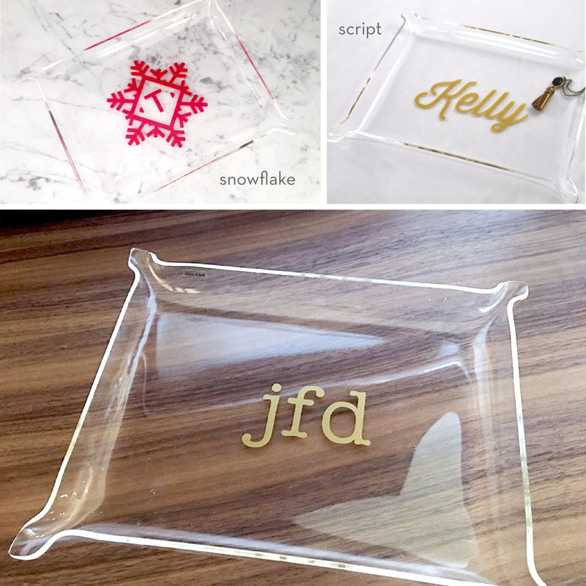 Personalized Jewelry Tray