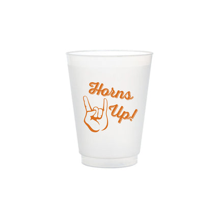 Horns Up Cups - Set of 8