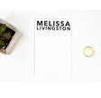 Personalized Notepad - Bold