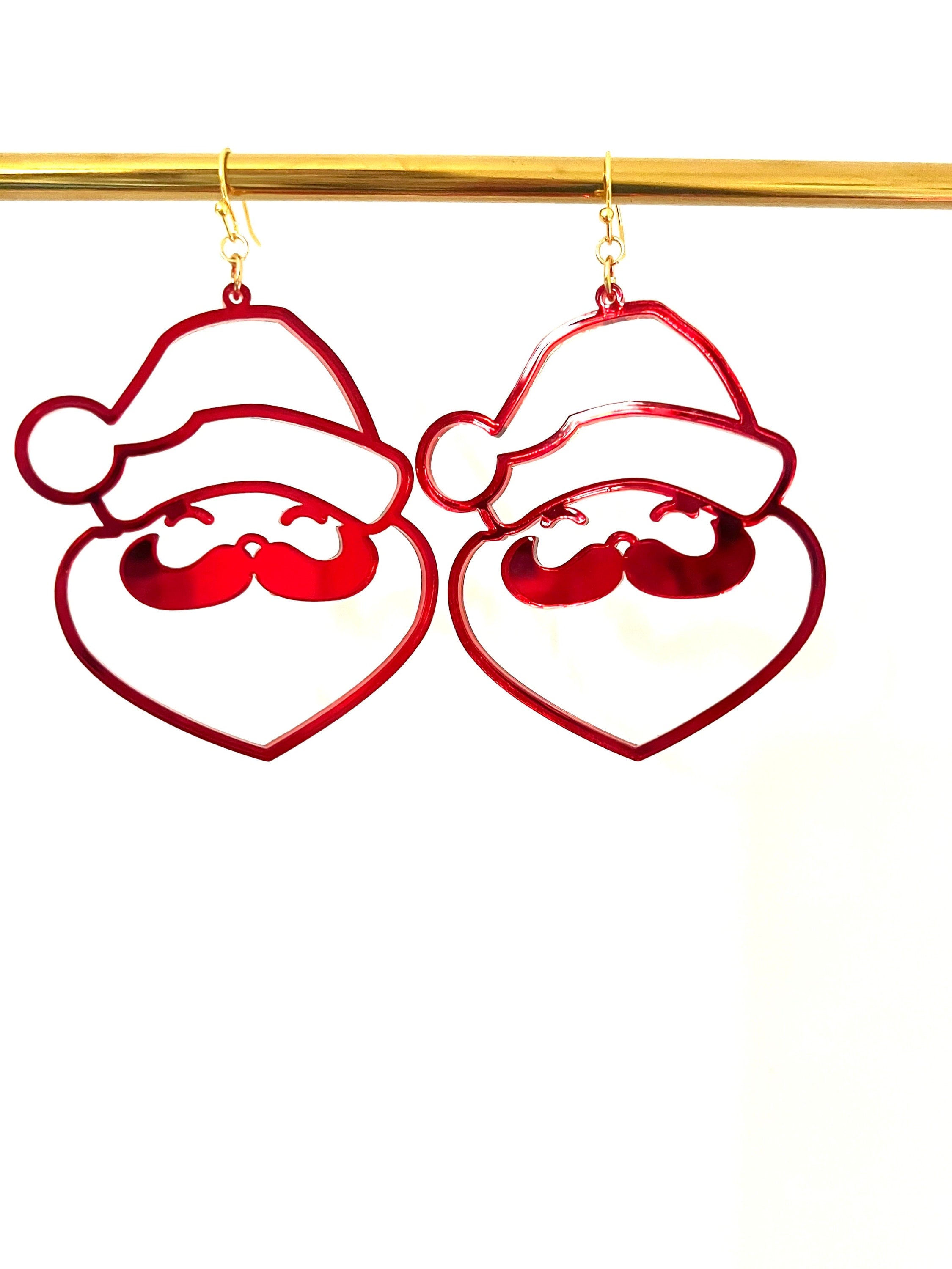 Santa Earrings