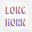 Longhorn Minky Blanket - 50