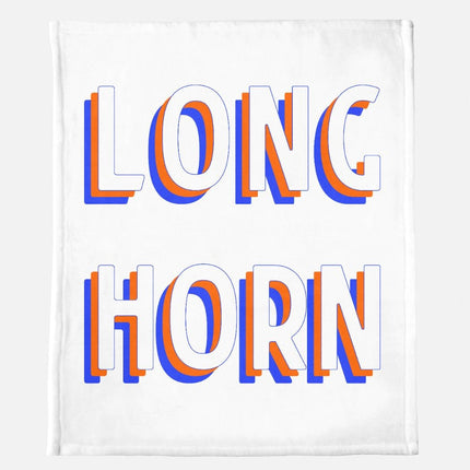 Longhorn Minky Blanket - 50