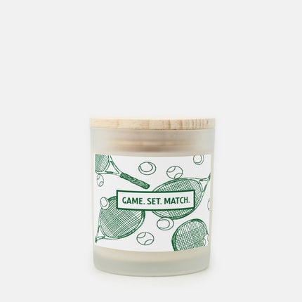 Candle Frosted Glass (Hand Poured 11 oz)