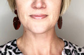 Monstera Leaf Tortoiseshell Earrings