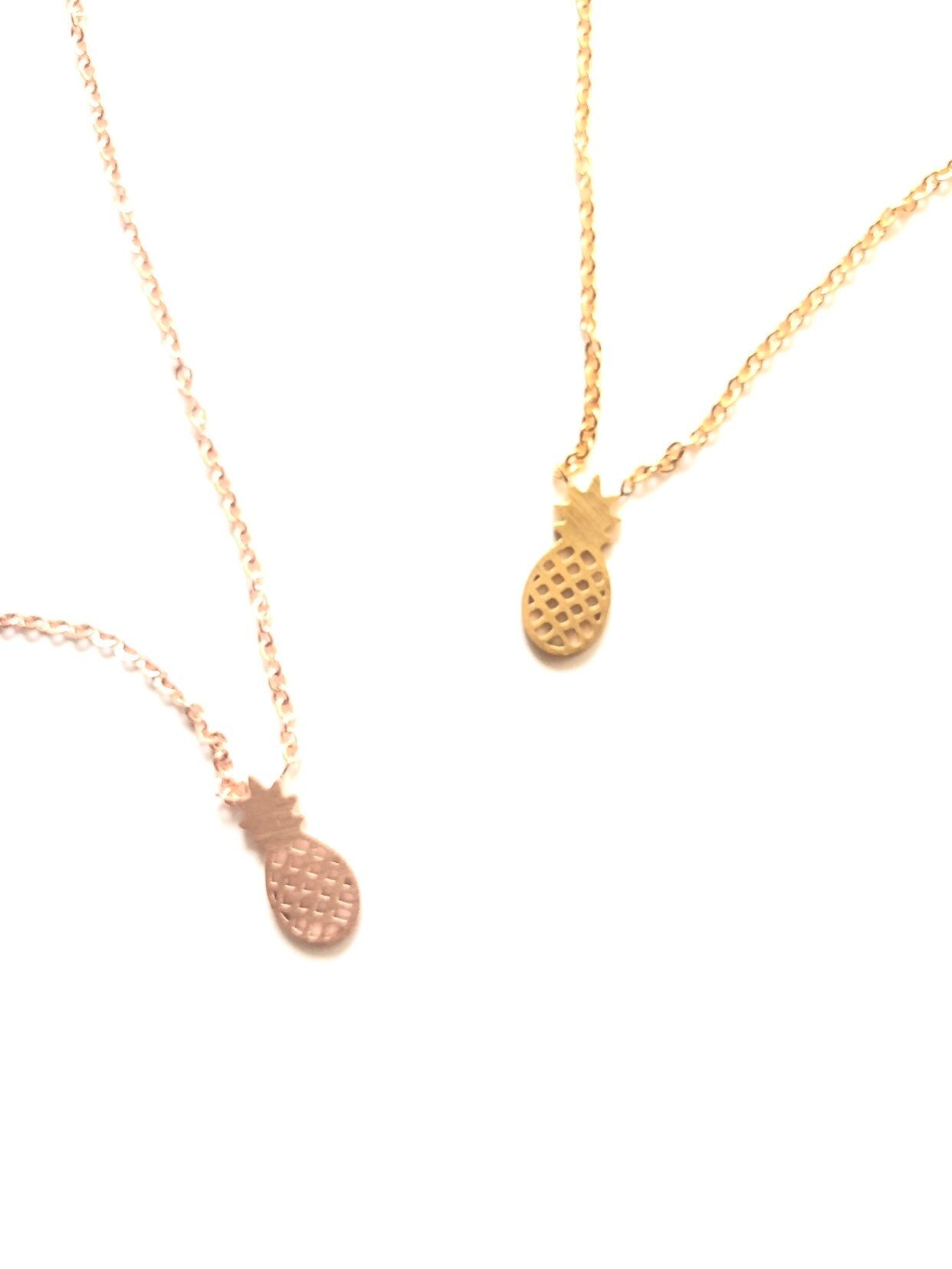 Pineapple Necklace, Fun Jewelry, Gift for Her