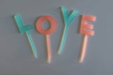 LOVE Cupcake Topper