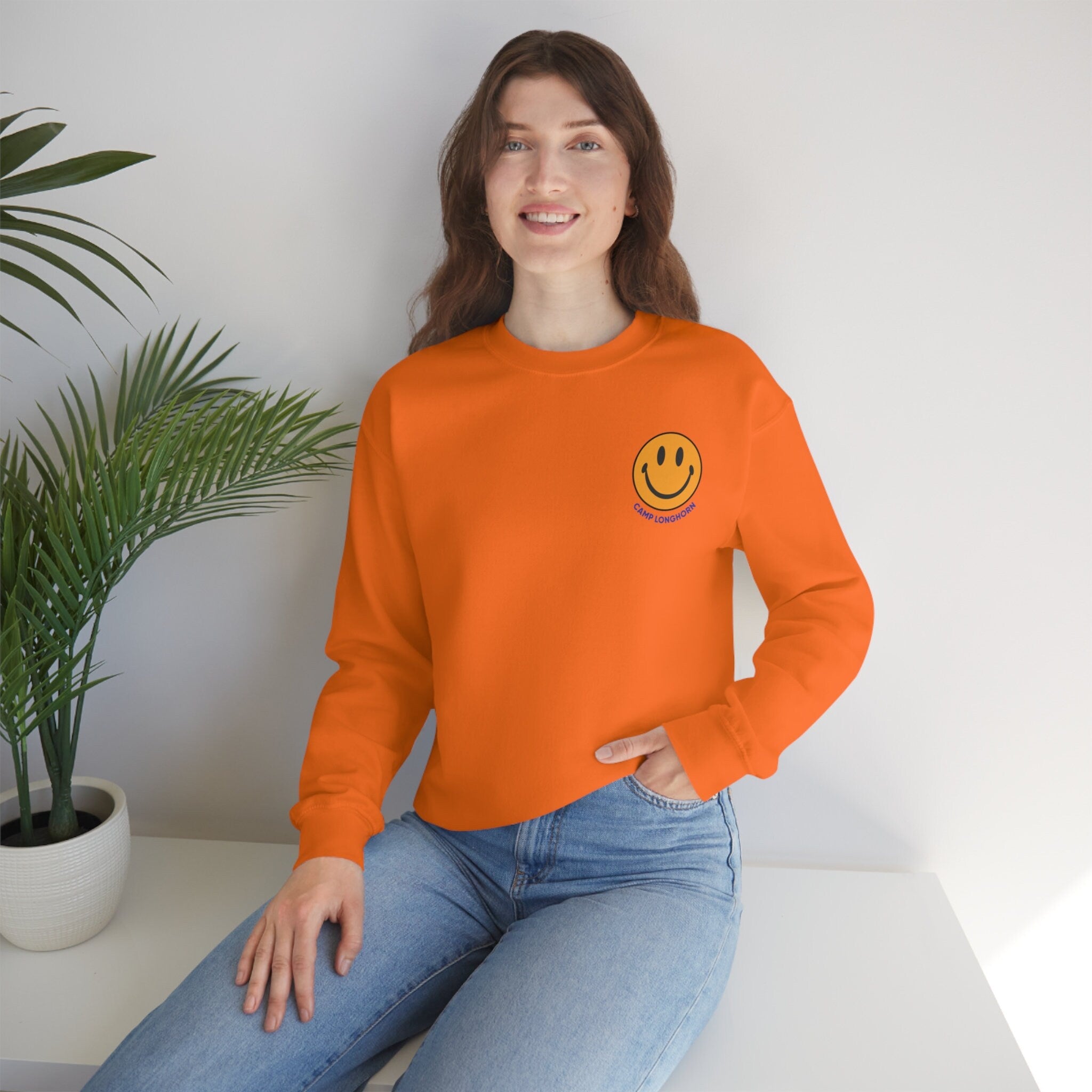 Camp Longhorn Unisex Crewneck Sweatshirt