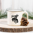 Howdy Ceramic Camp Mug