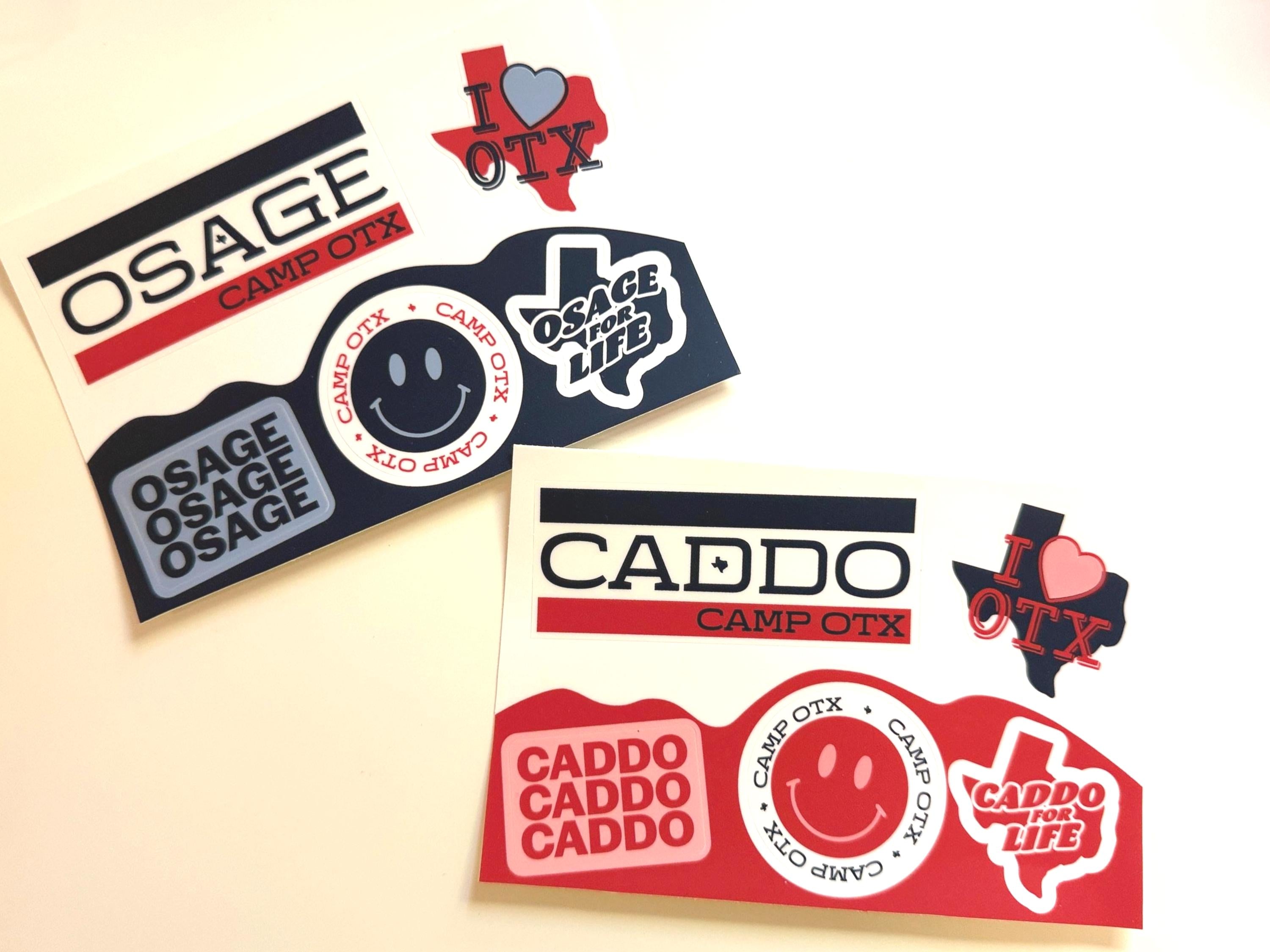 Camp OTX Sticker Sheet