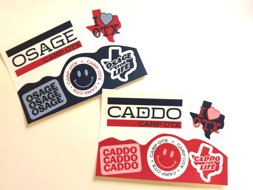 Camp OTX Sticker Sheet