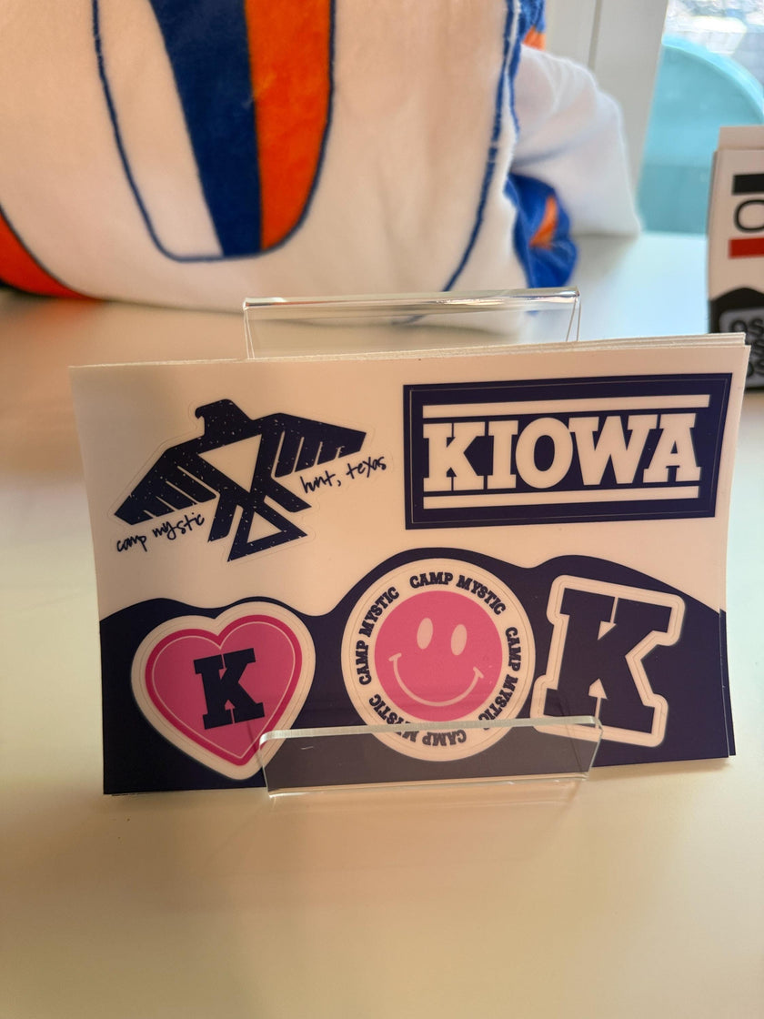 Camp Longhorn Stickers