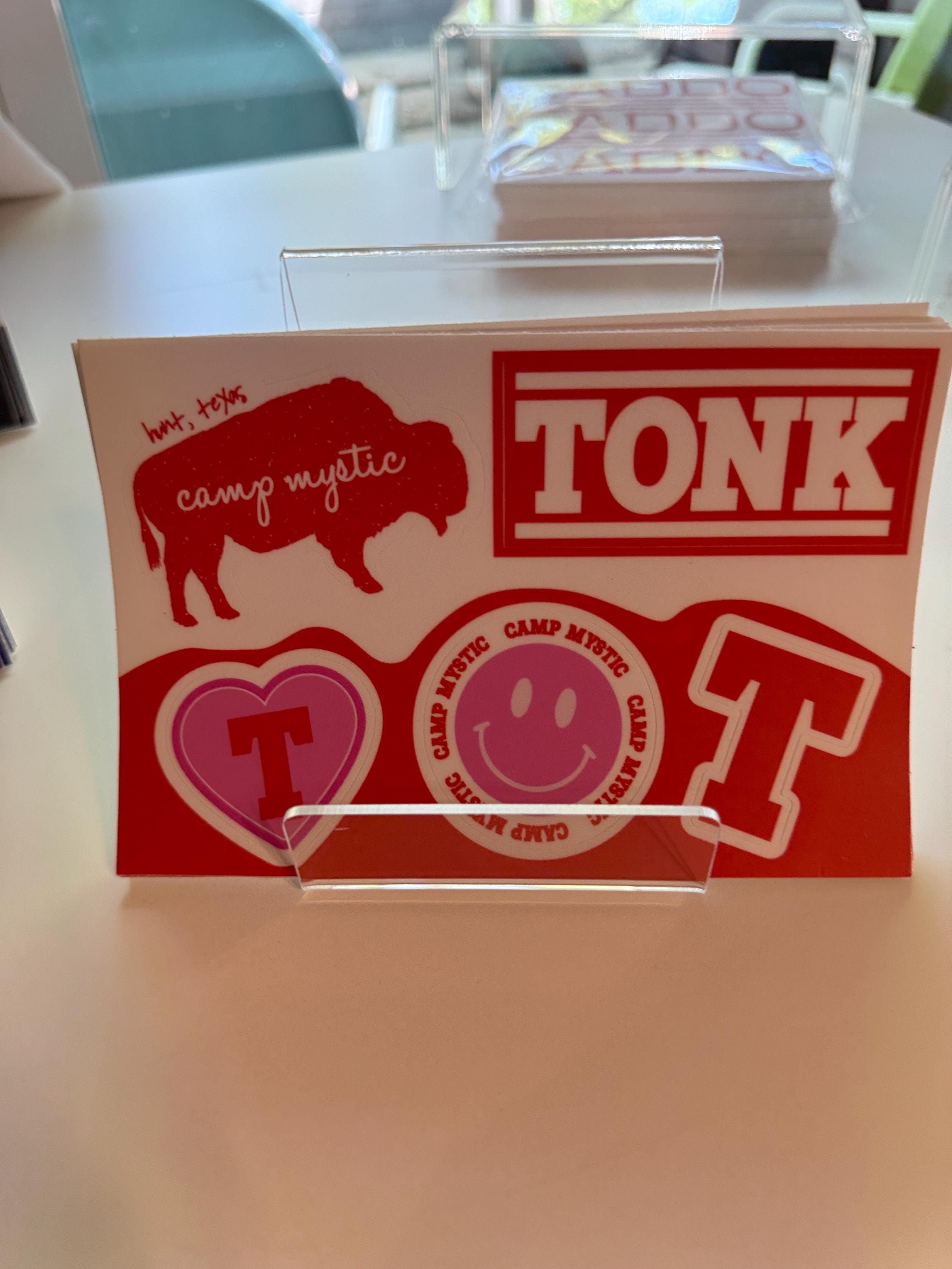 Camp Longhorn Stickers