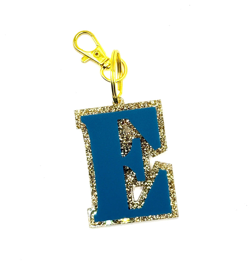 Initial Sparkle Keychain - Valentine's Edition