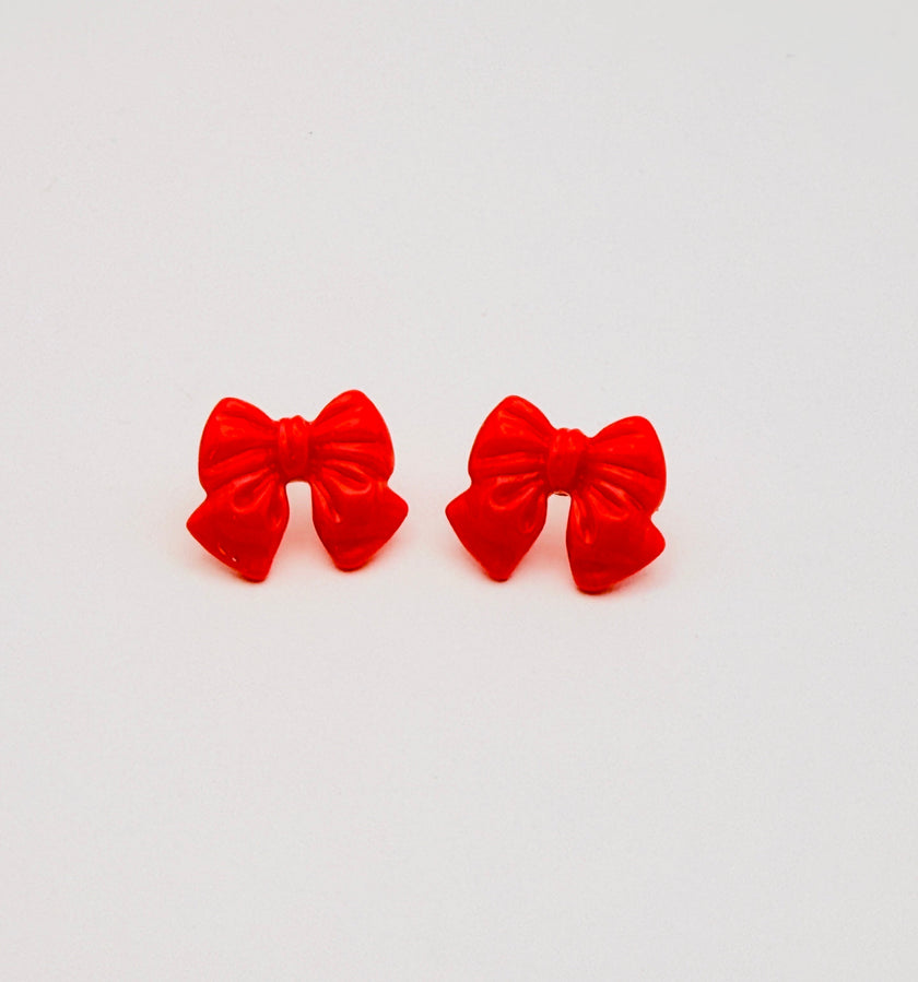Bow Stud Earrings
