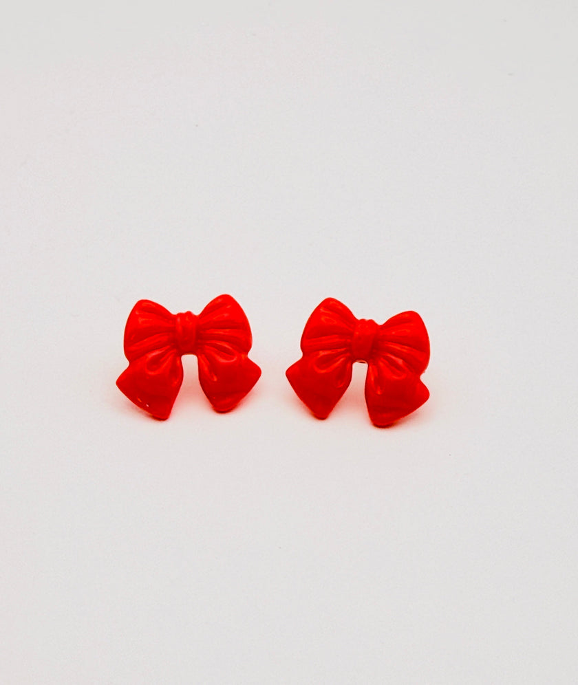 Bow Stud Earrings