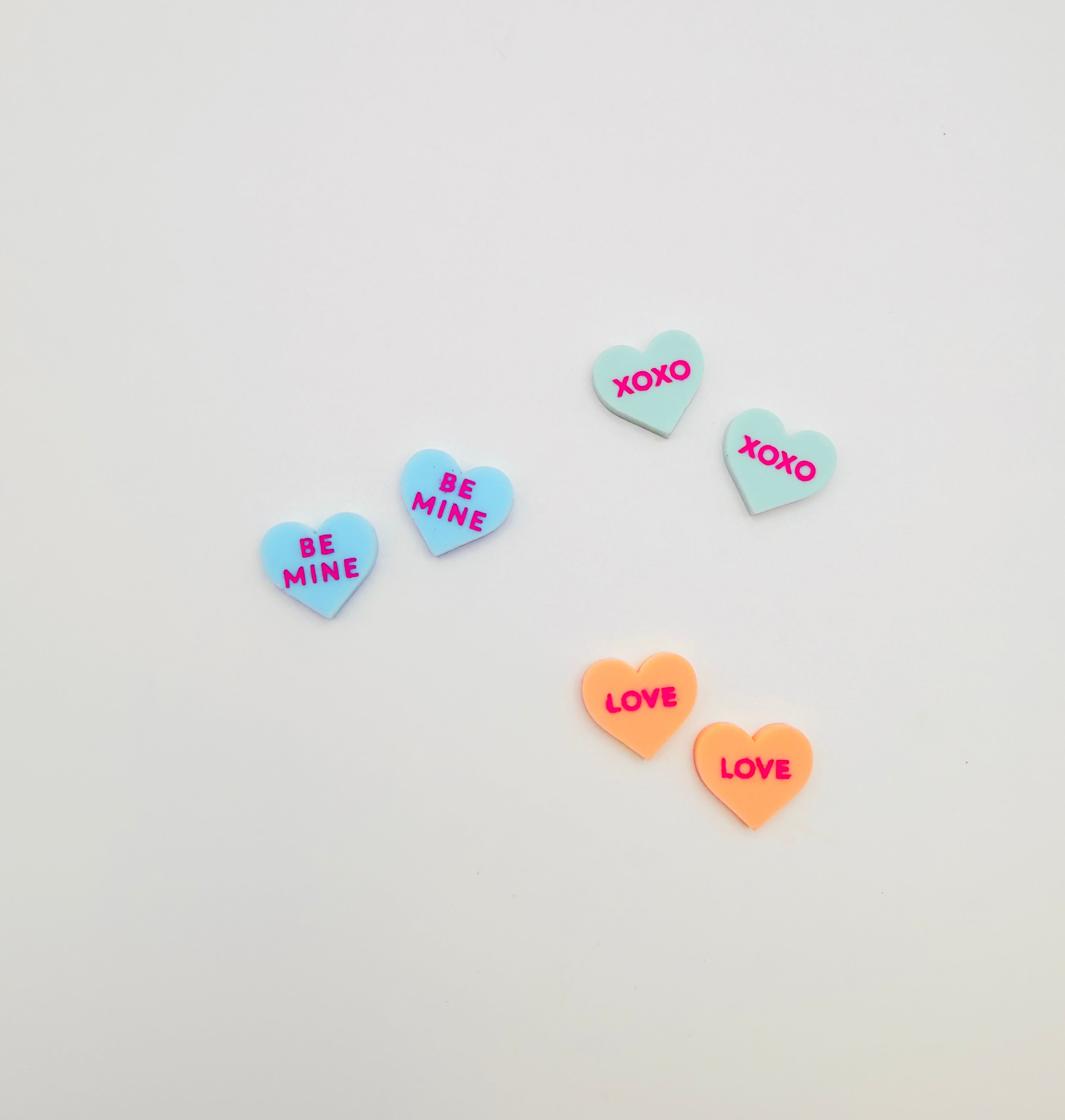 Candy Heart Earrings