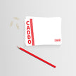 Personalized Camp Stationery - Camp Ozark and OTX Caddo or Osage Stripes