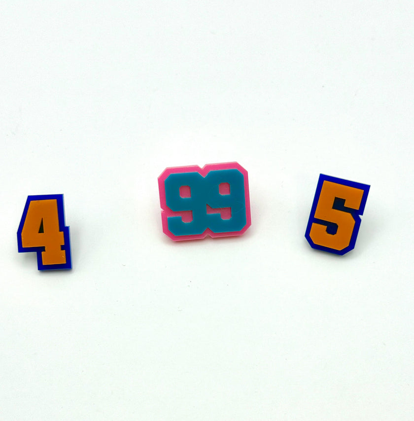 Galarraga Player Number Spirit Hat Pin