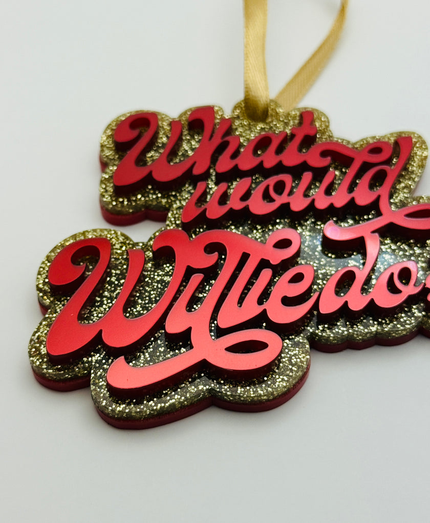 What Would Willie Do Playlist Ornament