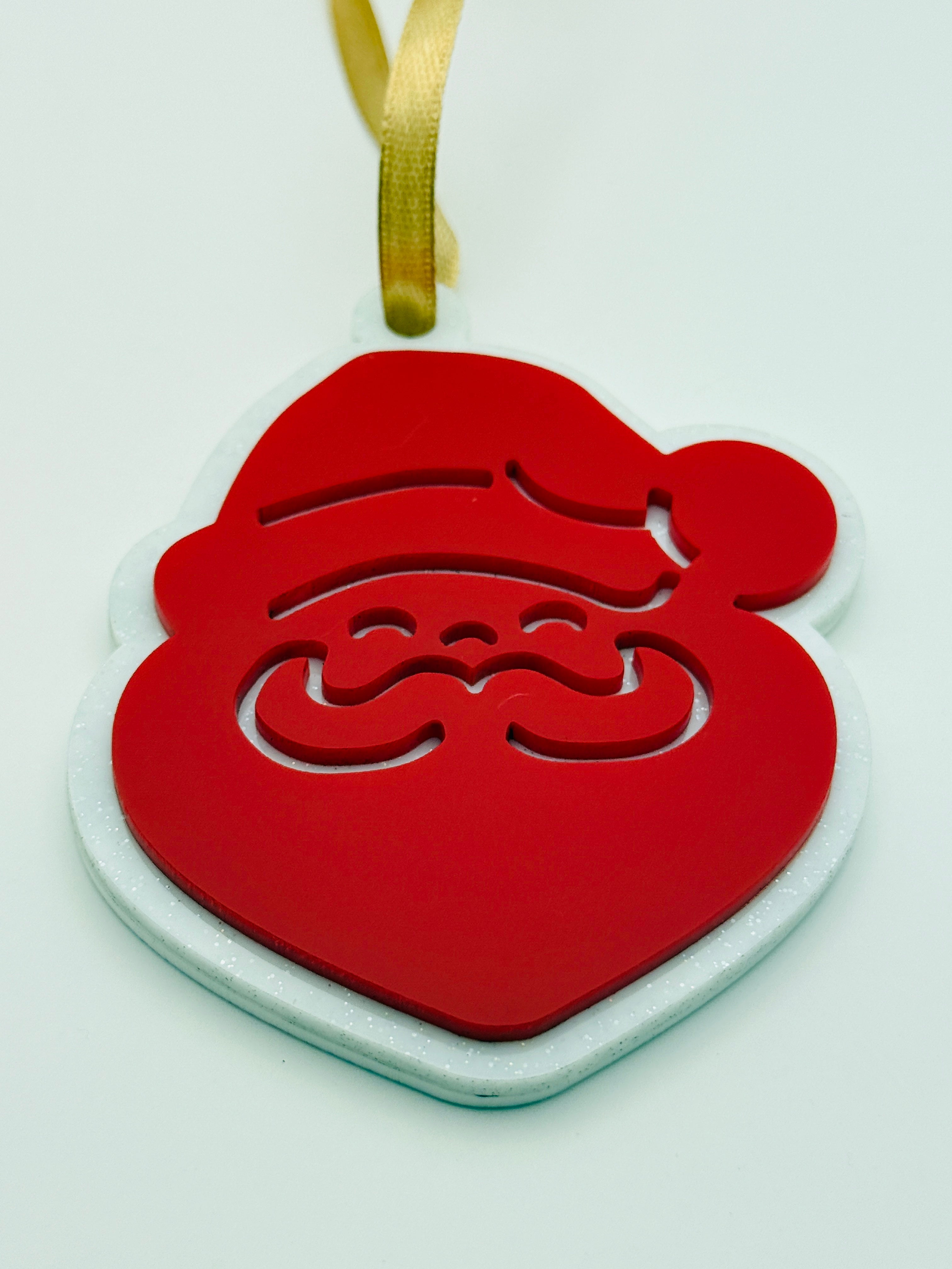 Santa's Always Watching Playlist Ornament