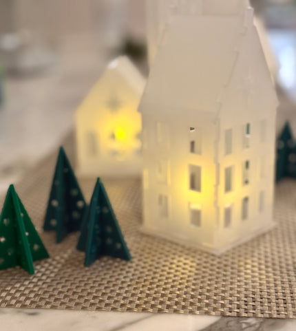 Modern Christmas Village