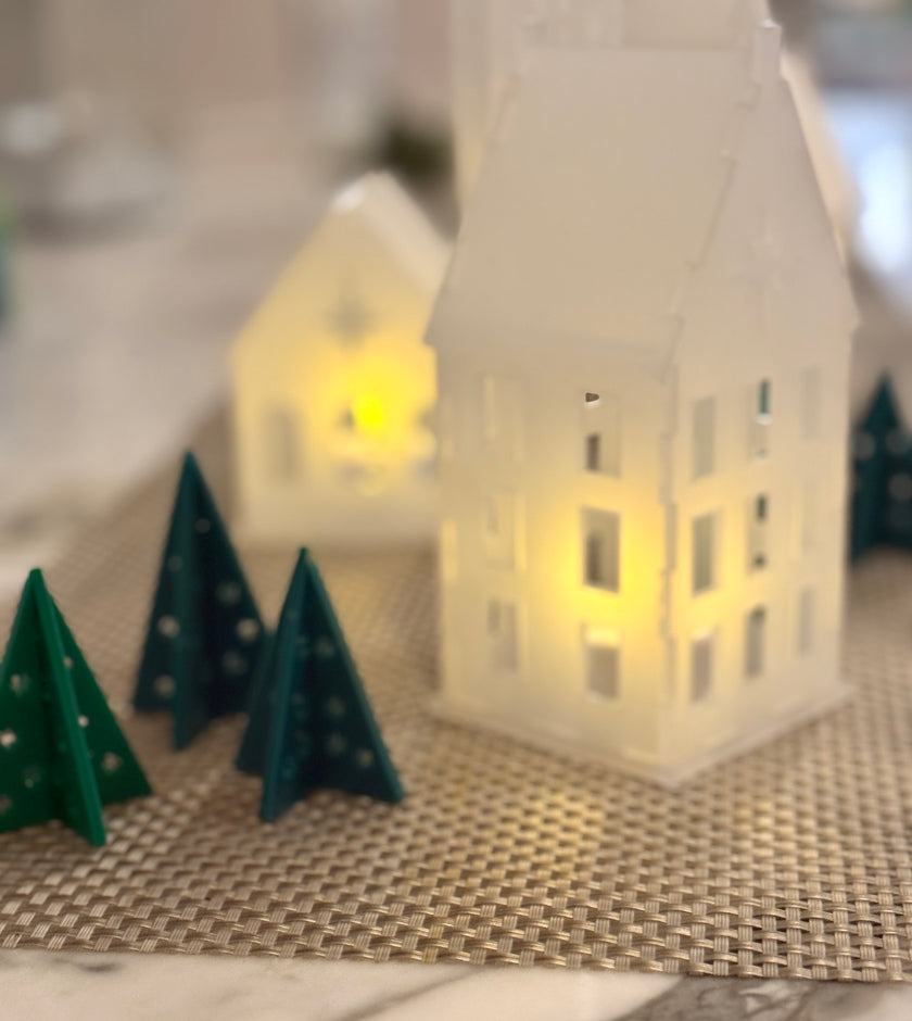 Modern Christmas Village