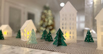 Modern Christmas Village