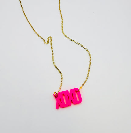 XOXO Necklace
