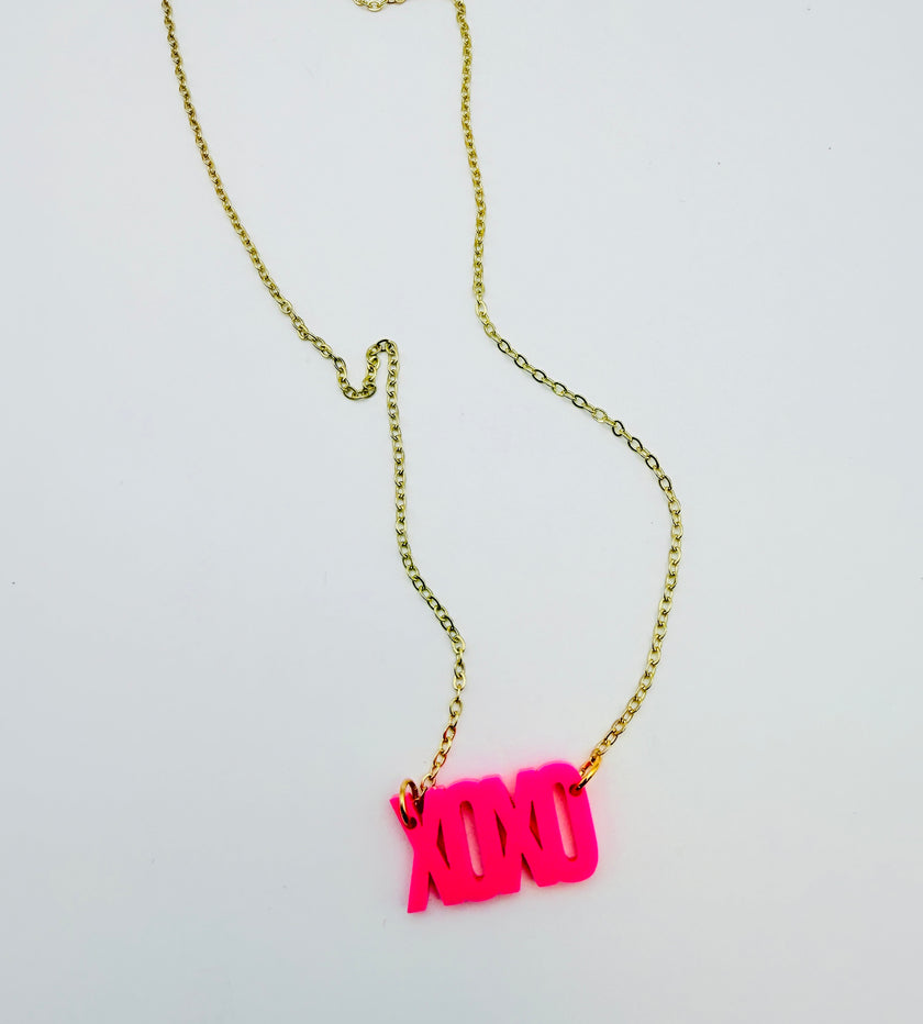 XOXO Necklace