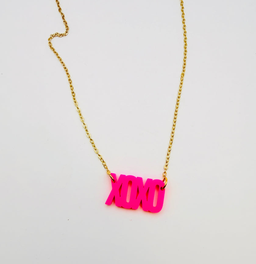 XOXO Necklace