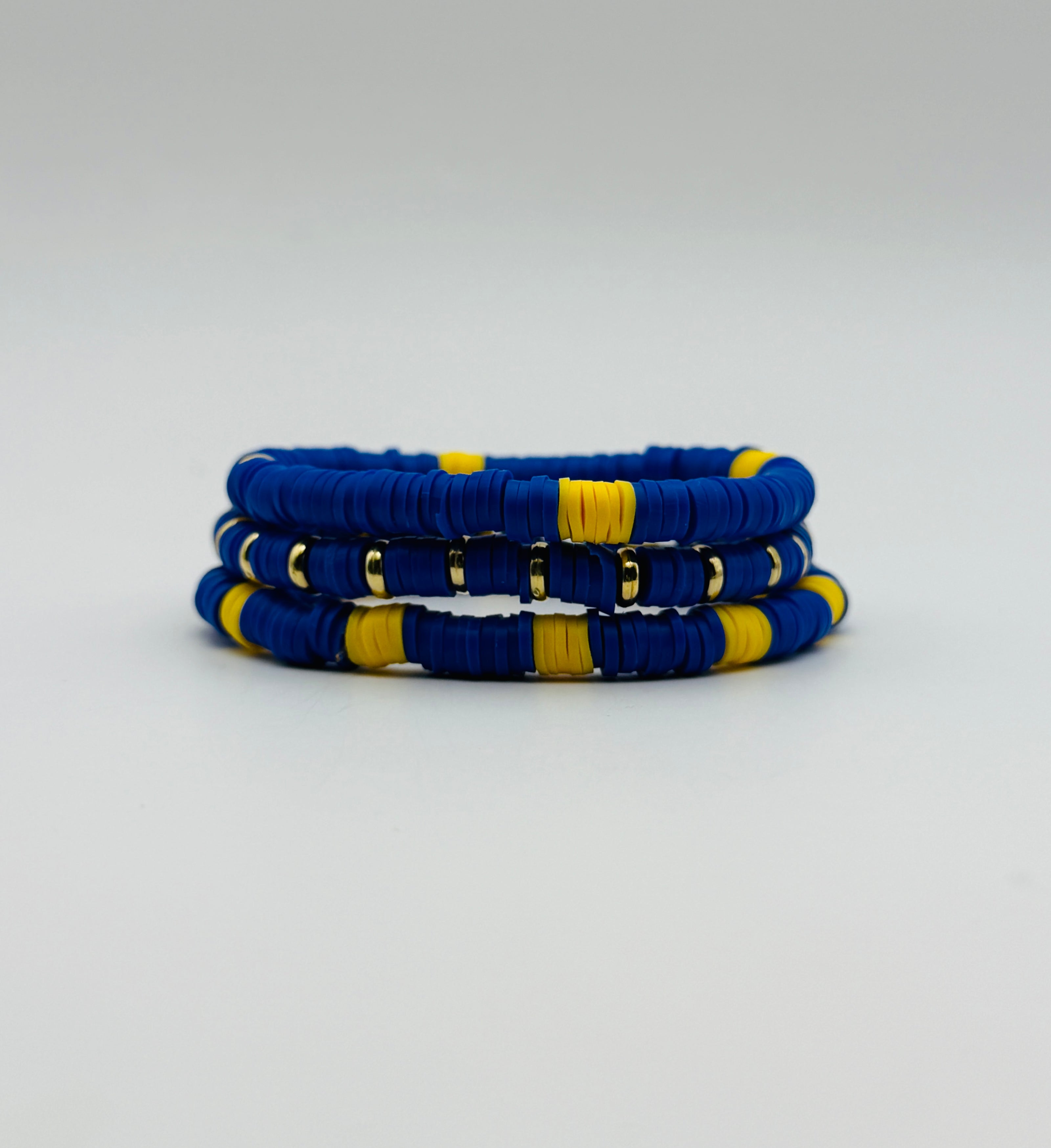 Bracelet Spirit Stack - Blue and Yellow