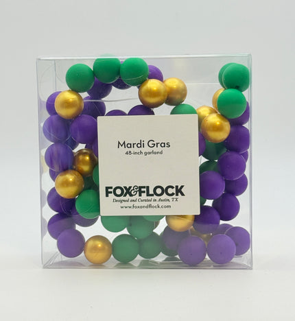 Mardi Gras Beaded Garland