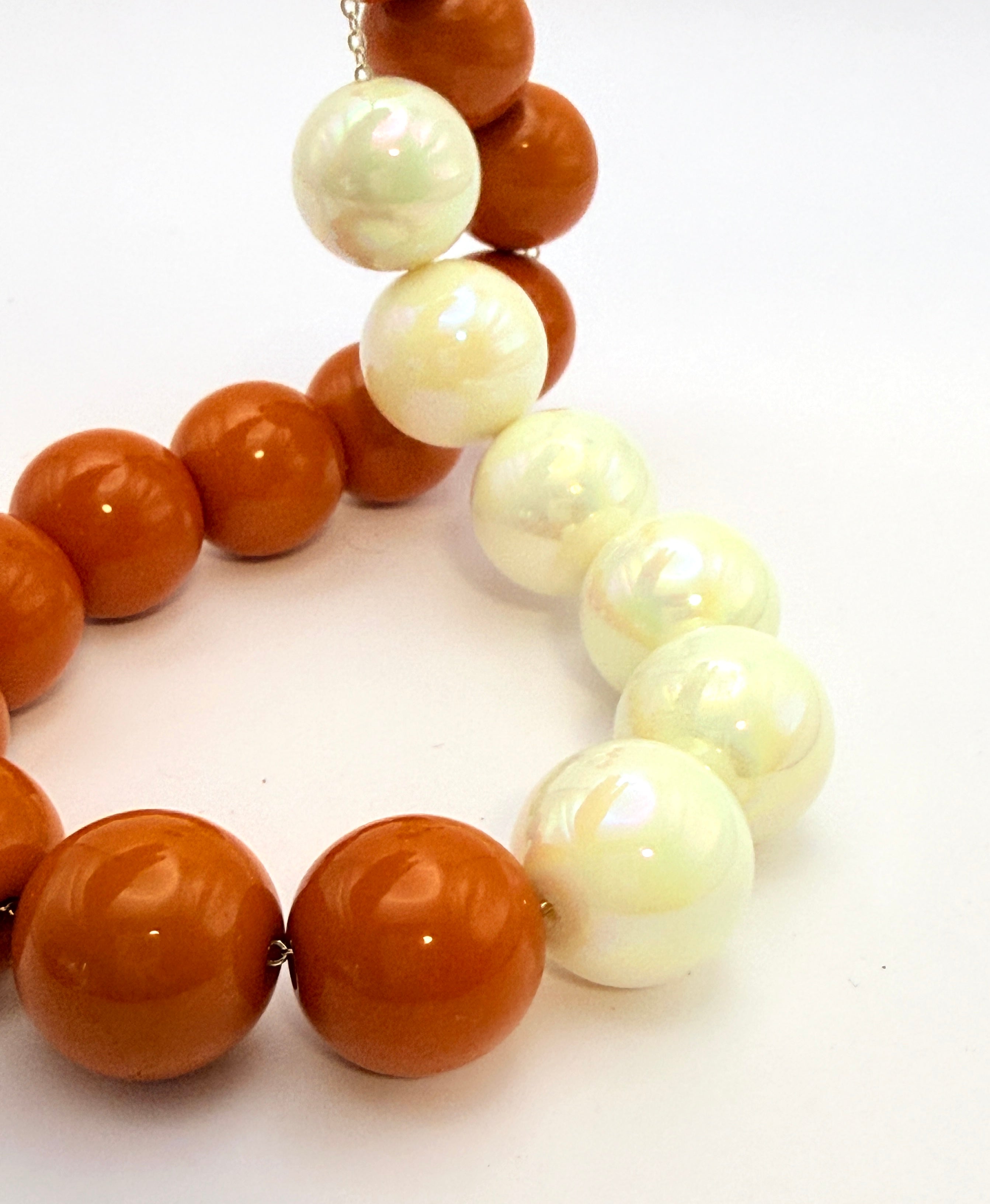 Big Beads Necklace - Texas Edition