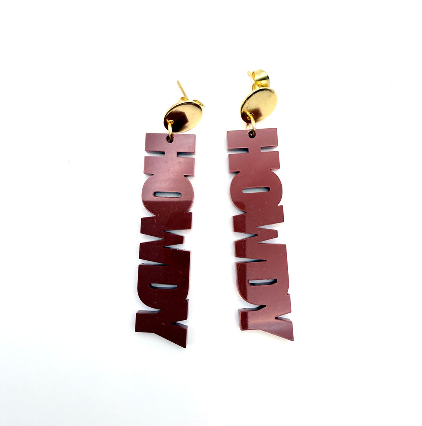 Howdy Earrings
