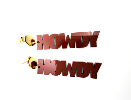 Howdy Earrings